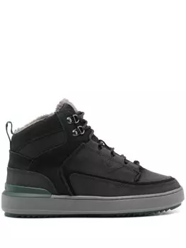 Clarks ботинки с тисненым логотипом, черный