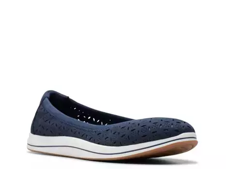 Clarks Breeze Roam Slip-On, темно-синий