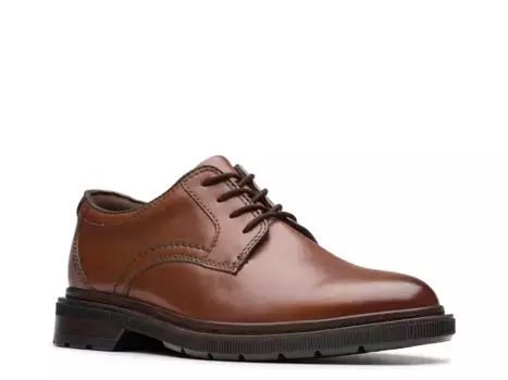 Clarks Burchill Oxford, темно-коричневый