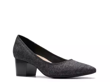 Clarks Ellanie Hope Pump, мраморный уголь