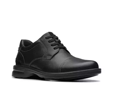 Clarks Gessler Cap Toe Oxford, черный