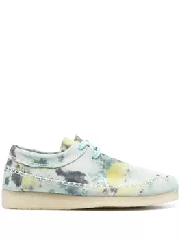 Clarks кеды на шнуровке, синий
