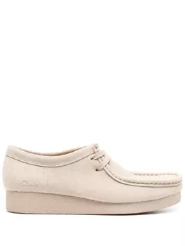 Clarks лоферы WallabeeEVOSh, нейтральный цвет