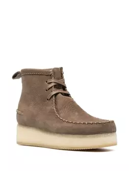 Clarks Originals ботинки Wallabee, коричневый