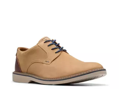 Clarks Radcliff Oxford, светло-коричневый нубук
