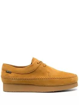 Clarks туфли на шнуровке, желтый