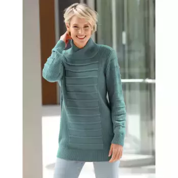 Classic Basics Длинный пуловер "Длинный пуловер", серый