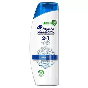 Classic Clean 2в1 Шампунь против перхоти до 100% защиты от перхоти 400мл, Head & Shoulders