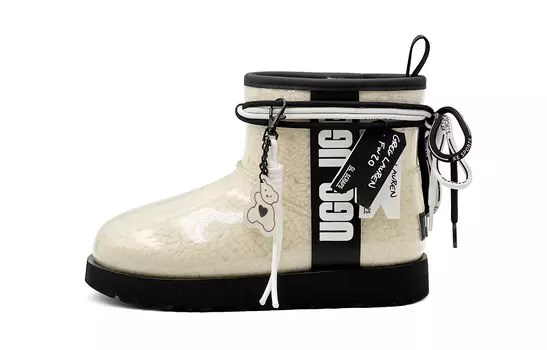 CLASSIC CLEAR MINI Зимние ботинки женские черные Ugg
