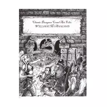 Classic Dungeon Crawl Art Folio - William McAusland (1st Edition), Dungeon Crawl Classics Role Playing Games (Goodman Games), мягкая обложка