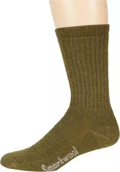 Classic Hike Solid Crew с полной подушкой Smartwool, цвет Military Olive