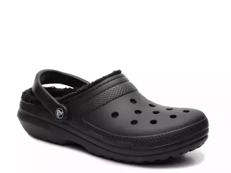Classic Lined Сабо - мужские Crocs, Black