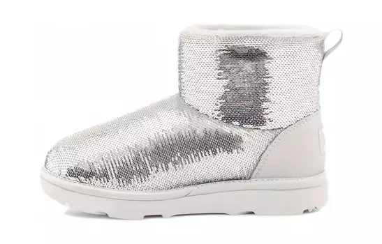 CLASSIC MINI Детские ботинки для детей Ugg, серебряный