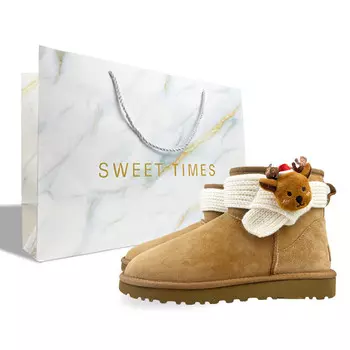 CLASSIC MINI Зимние ботинки женские белый Ugg