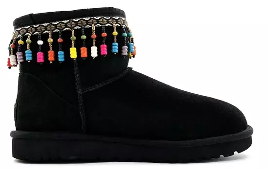 CLASSIC MINI Зимние ботинки женские черные Ugg