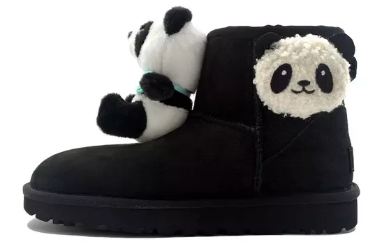 CLASSIC MINI Зимние ботинки женские черные Ugg