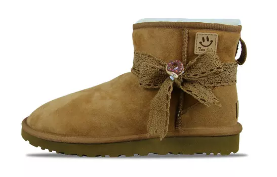 CLASSIC MINI Зимние ботинки женские каштановые Ugg