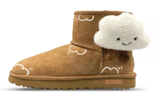 CLASSIC MINI Зимние ботинки женские каштановые Ugg, цвет Chestnut