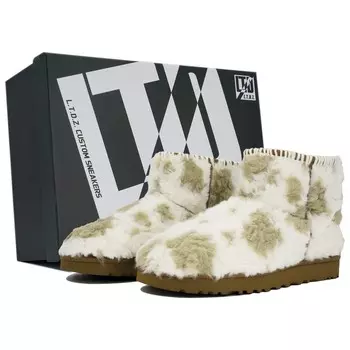 CLASSIC MINI Зимние ботинки женские Кофе Ugg, кремовый