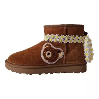 CLASSIC MINI Зимние ботинки женские коричневые/бордовые Ugg