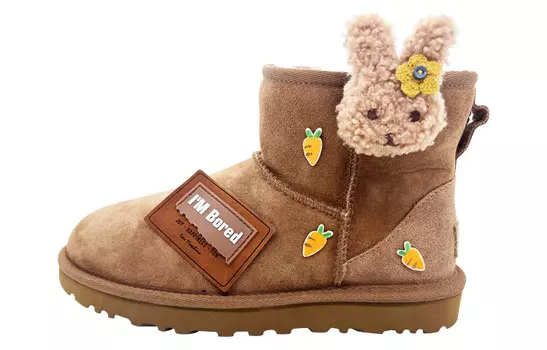 CLASSIC MINI Зимние ботинки женские коричневые Ugg