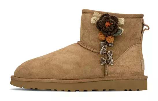 CLASSIC MINI Зимние ботинки женские коричневые Ugg