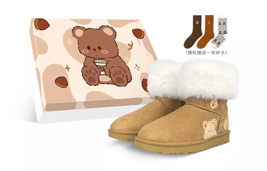 CLASSIC MINI Зимние ботинки женские коричневые Ugg