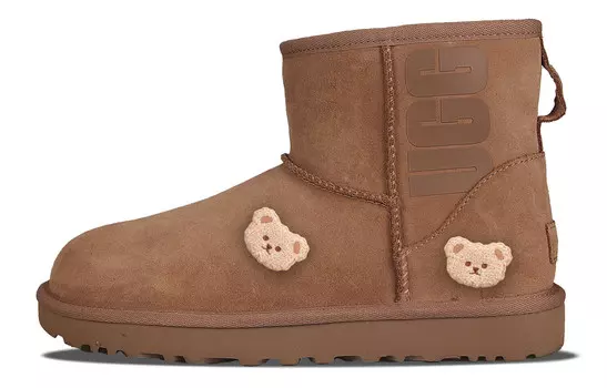 CLASSIC MINI Зимние ботинки женские светло-коричневые Ugg