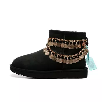 CLASSIC MINI Зимние ботинки женские Ugg, черный