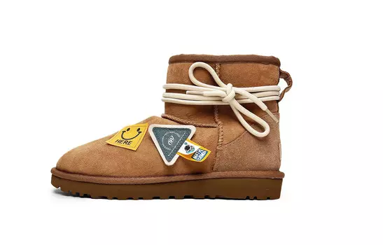 CLASSIC MINI Зимние ботинки женские Ugg, цвет Tan