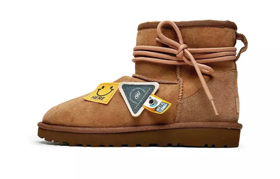 CLASSIC MINI Зимние ботинки женские Ugg, цвет Tan
