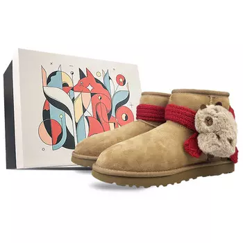 CLASSIC MINI Зимние ботинки женские Ugg, цвет Chestnut