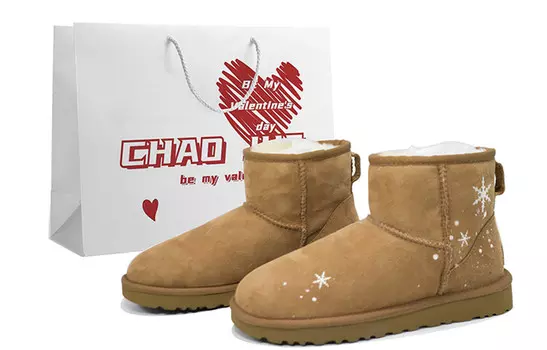 CLASSIC MINI Зимние ботинки женские Ugg, цвет Chestnut