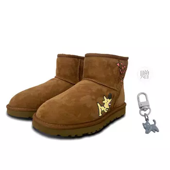 CLASSIC MINI Зимние ботинки женские Ugg, цвет Chestnut