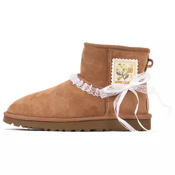 CLASSIC MINI Зимние ботинки женские Ugg, цвет Chestnut