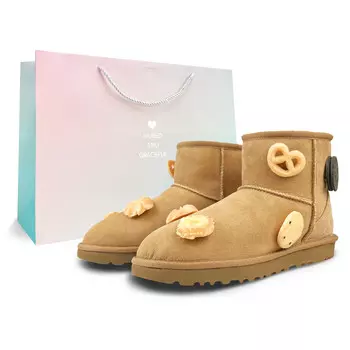 CLASSIC MINI Зимние ботинки женские Ugg, цвет Chestnut