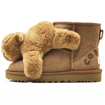 CLASSIC MINI Зимние ботинки женские Ugg, коричневый