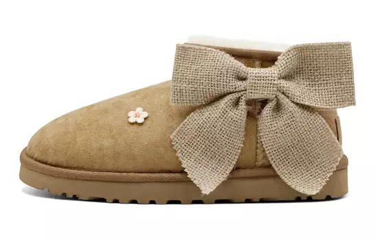 CLASSIC ULTRA MINI Зимние ботинки женские каштановые Ugg