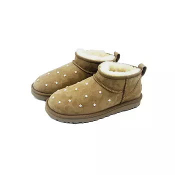 CLASSIC ULTRA MINI Зимние ботинки женские коричневые Ugg