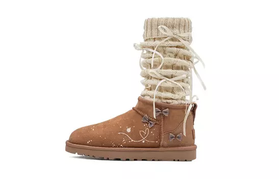 CLASSIC ULTRA MINI Зимние ботинки женские коричневые Ugg