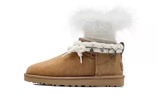 CLASSIC ULTRA MINI Зимние ботинки женские коричневые Ugg
