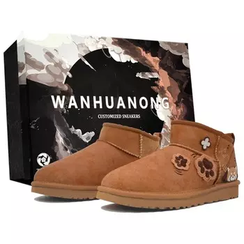 CLASSIC ULTRA MINI Зимние ботинки женские Ugg, цвет Chestnut