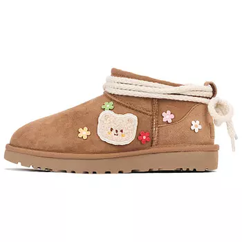 CLASSIC ULTRA MINI Зимние ботинки женские Ugg, цвет Chestnut Brown