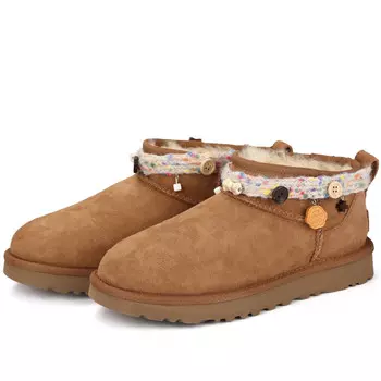 CLASSIC ULTRA MINI Зимние ботинки женские Ugg, цвет Tan