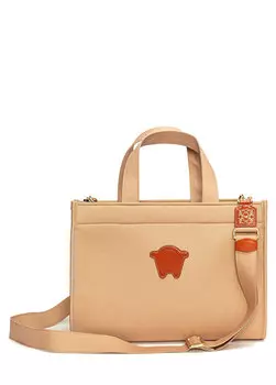 Claude maxi бежевая женская сумка через плечо Manc