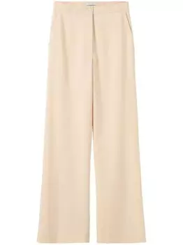 Claudie Pierlot брюки палаццо с завышенной талией, нейтральный цвет