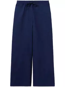 Claudie Pierlot брюки широкого кроя, синий