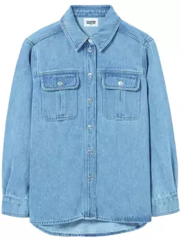 Claudie Pierlot джинсовая рубашка, синий