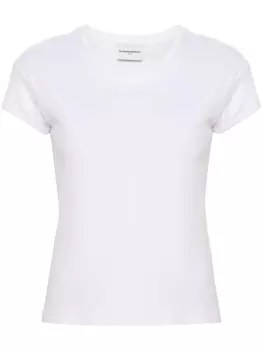 Claudie Pierlot футболка с вышитым логотипом, белый