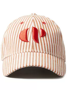 Claudie Pierlot кепка с вышитым логотипом, оранжевый